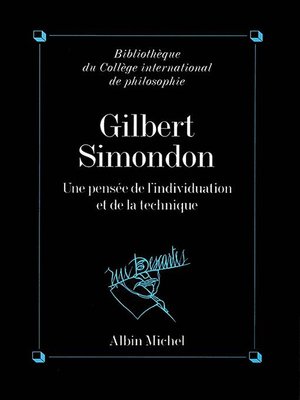 cover image of Gilbert Simondon